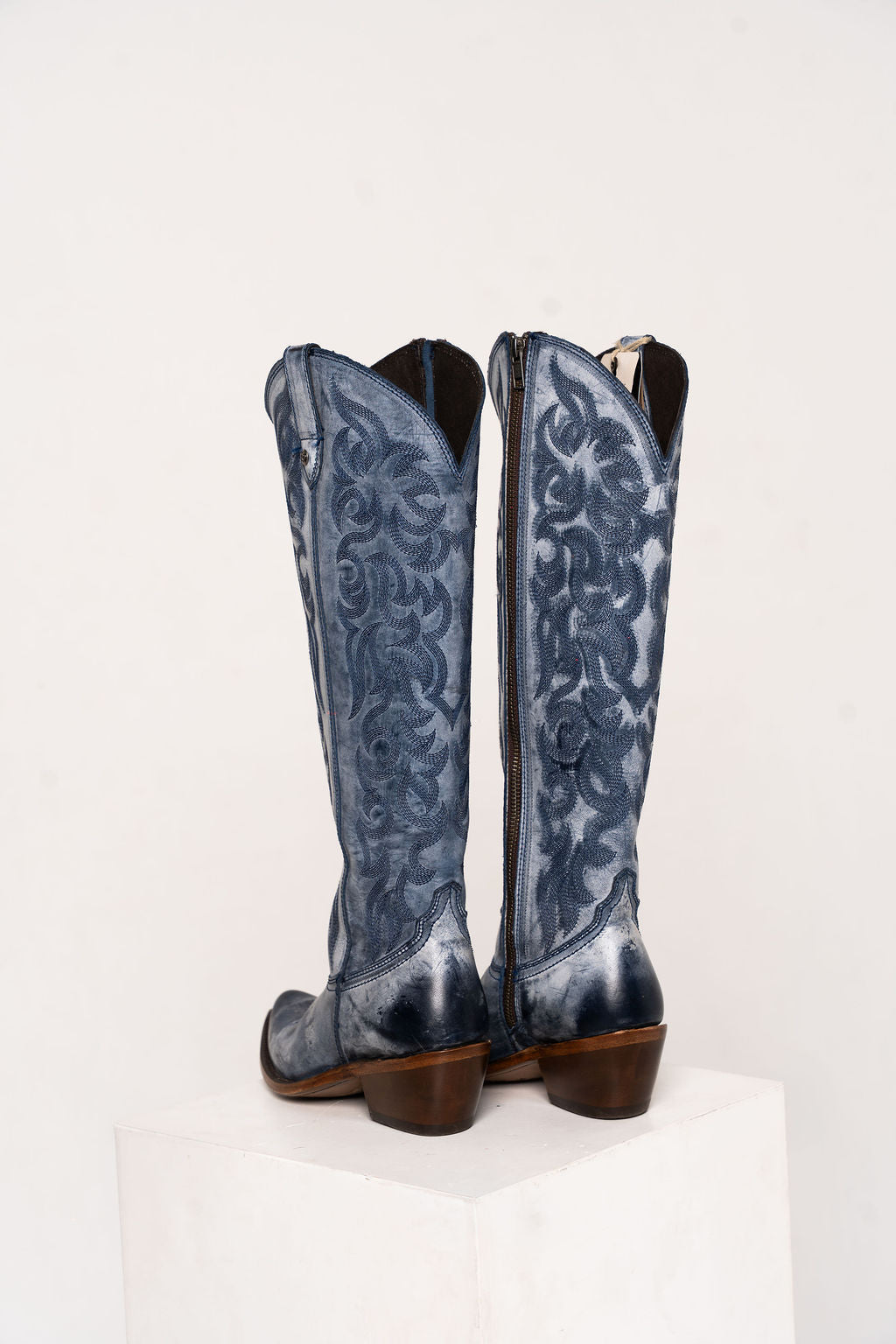 JH Exclusive-MINA-Missouri Denim Wash -Womens Boots