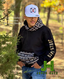 2023 December Collection JH Aztec Hoodie