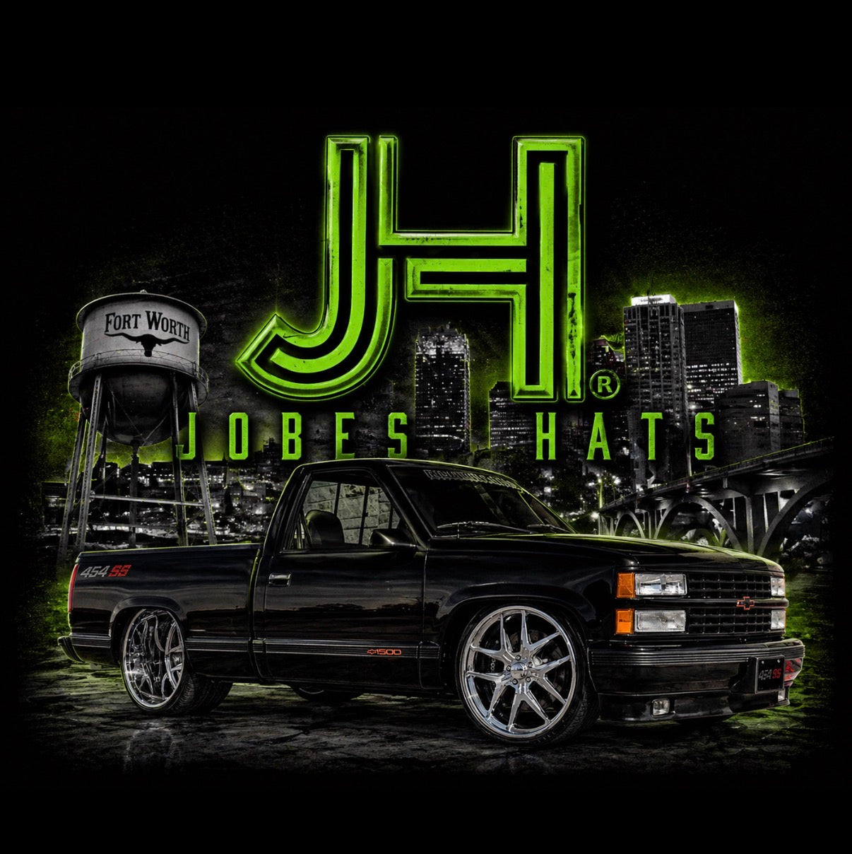 New JH 454 SS Tshirt/ Black
