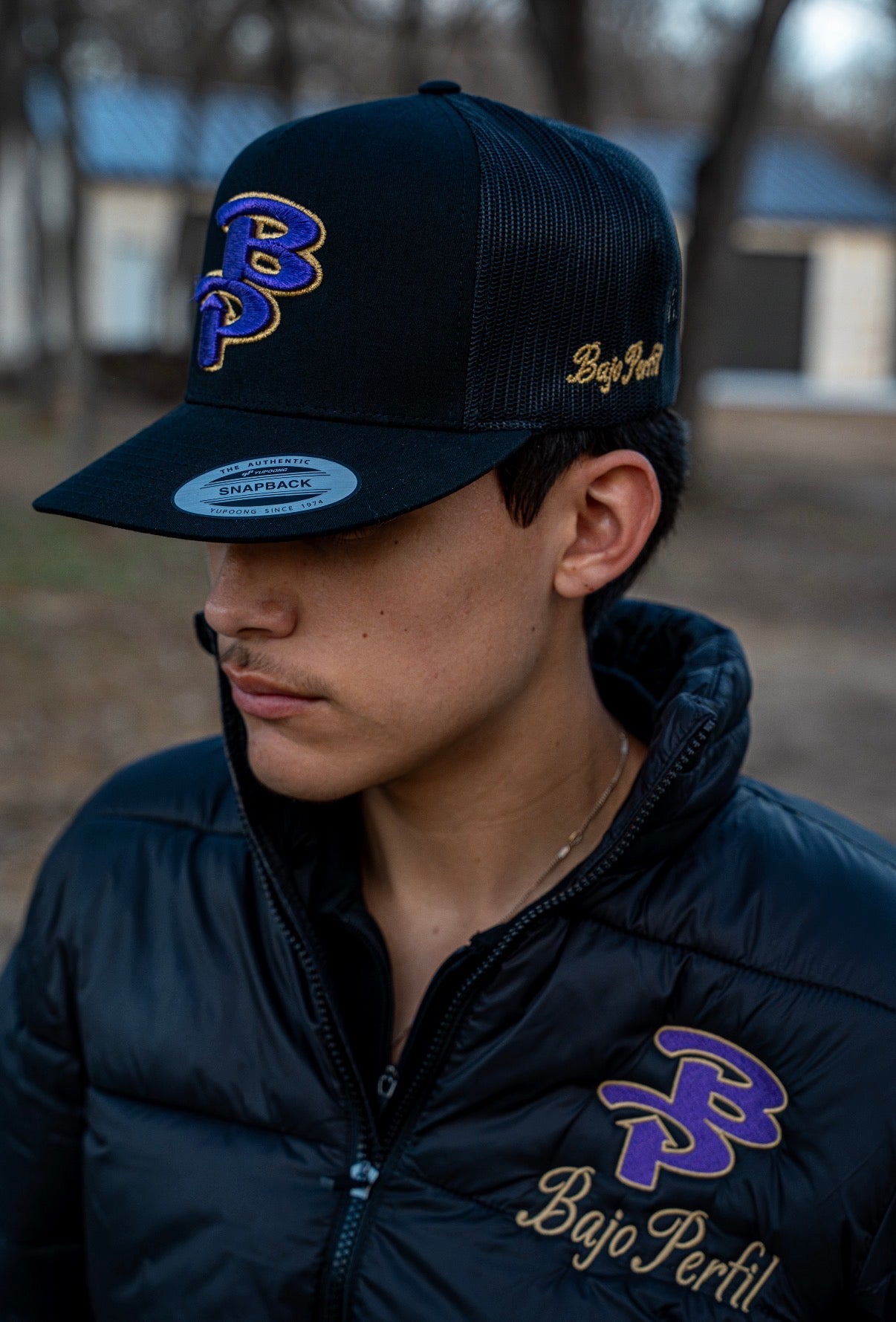 New BP Black/Purple/Gold Cap - Jobes Hats, LLC