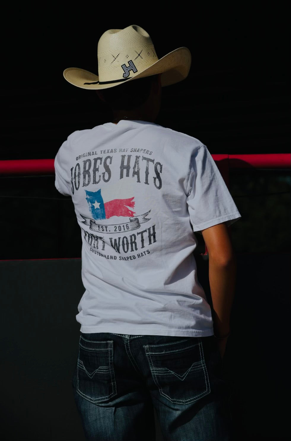 Jobes T-shirt Texas flag edition - Jobes Hats, LLC