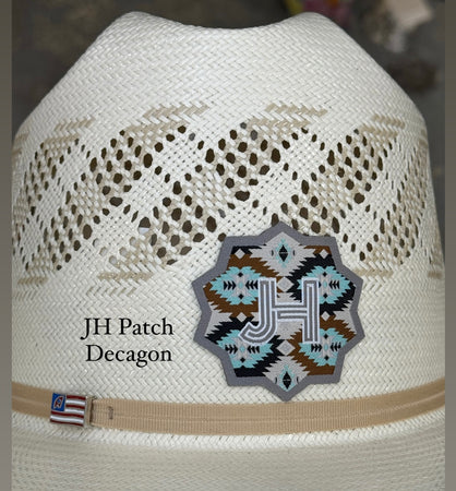2023 Jobes Hats - patch/sticker - Decagon - Jobes Hats, LLC
