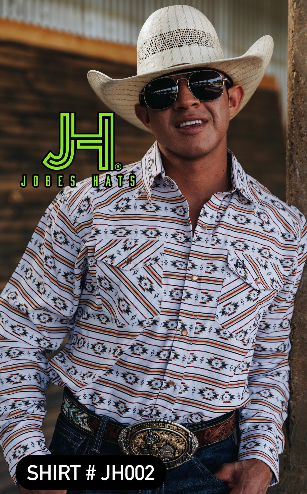 New JH Western Collection shirts #JH002 - Jobes Hats, LLC