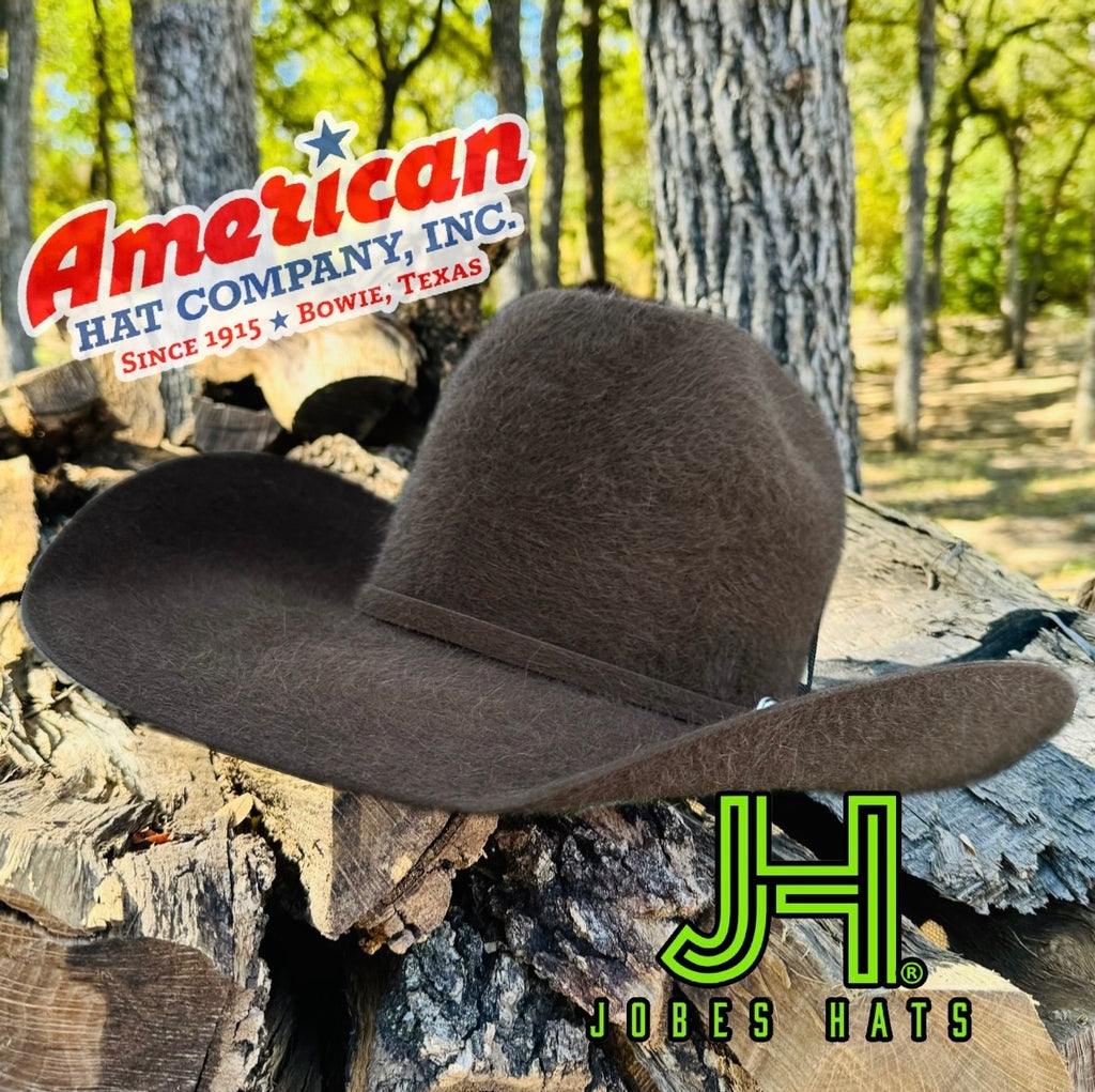 American Hat Co Felt 20x Grizzly Chocolate 4"1/2 brim - Jobes Hats