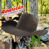American Hat Co Felt 20x Grizzly Chocolate 4