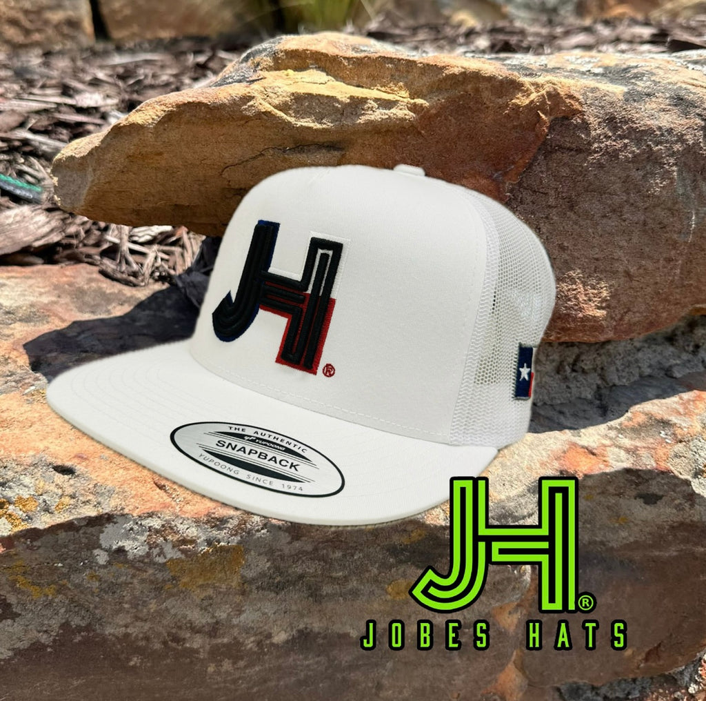 NEW Jobes Hats Trucker - All Black 3D Texas Outline - Jobes Hats