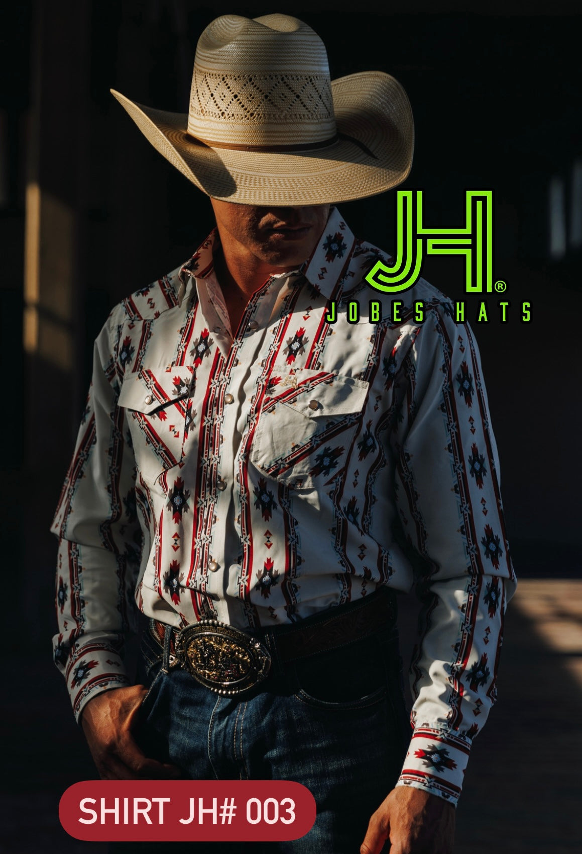 New JH Western Collection shirts #JH003 - Jobes Hats, LLC