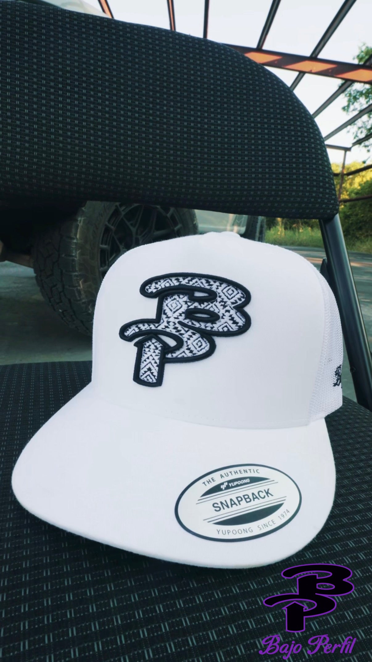 New BP Aztec "Midnight" White