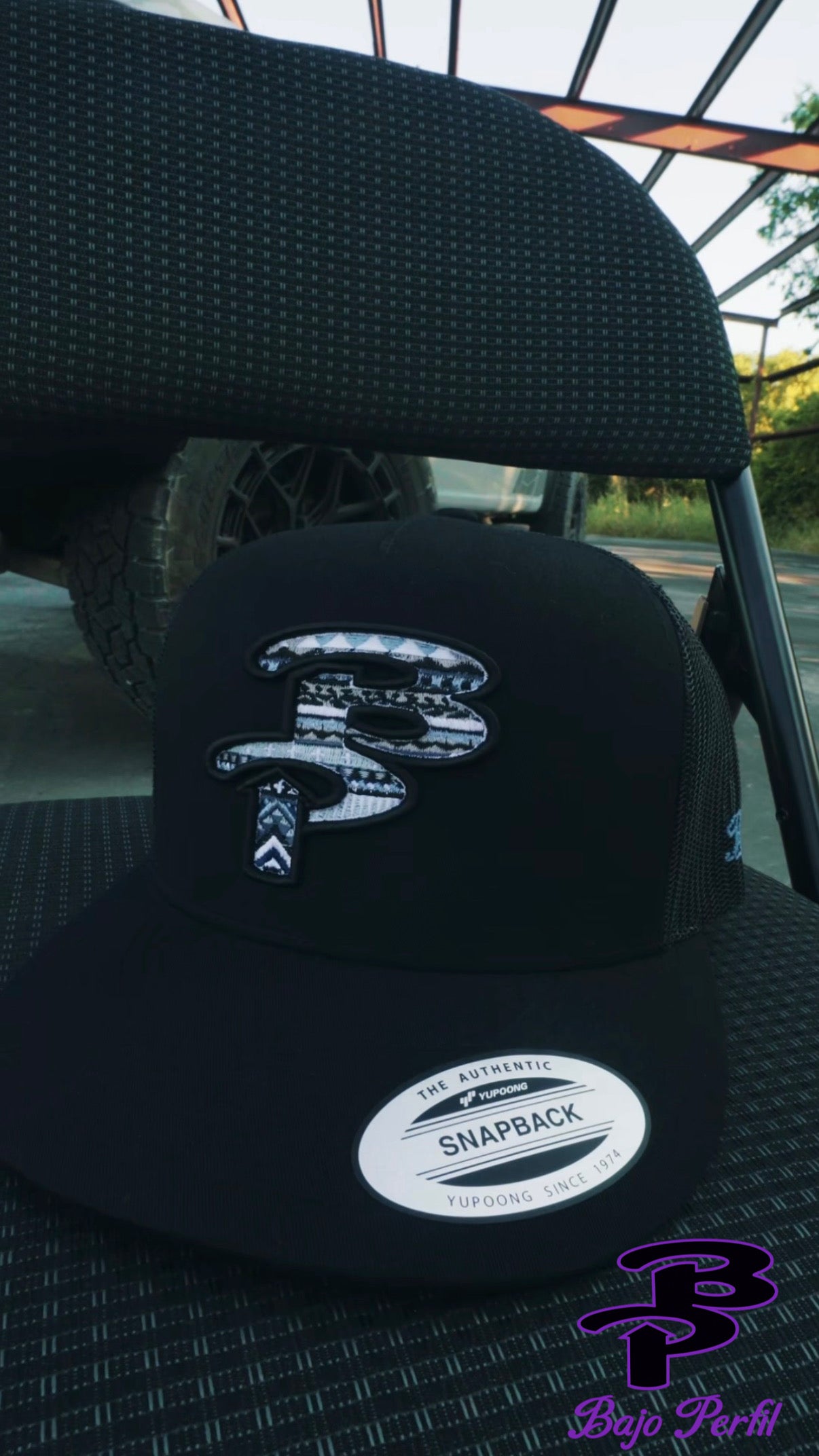 New BP Aztec "Frost" Black