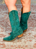 Dingo- DI 920- #OUTWEST GREEN- Womens Boots