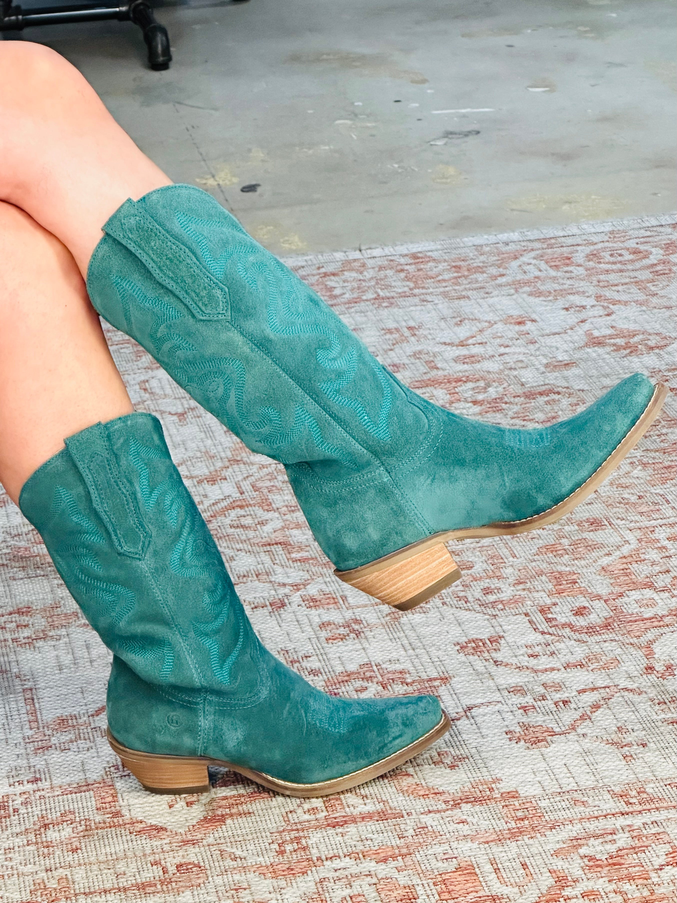 Dingo- DI 920- #OUTWEST GREEN- Womens Boots - Jobes Hats