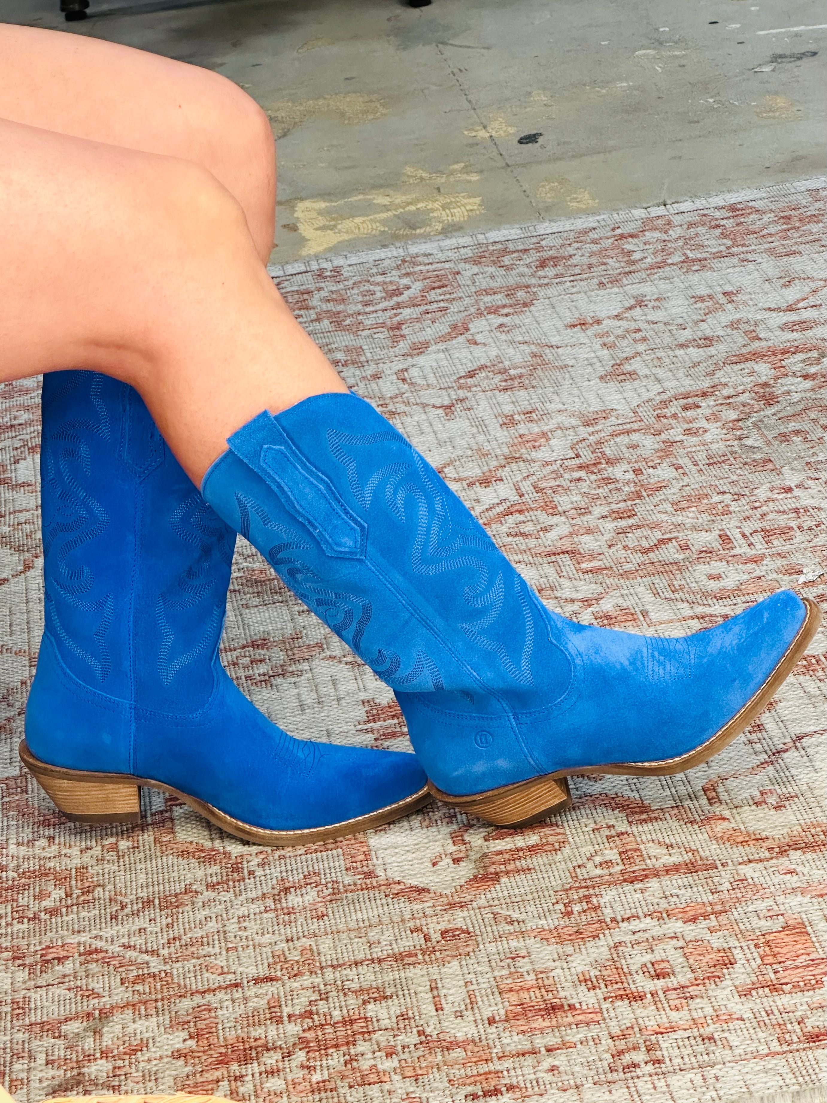 Dingo- DI 920- #OUTWEST BLUE- Womens Boots - Jobes Hats