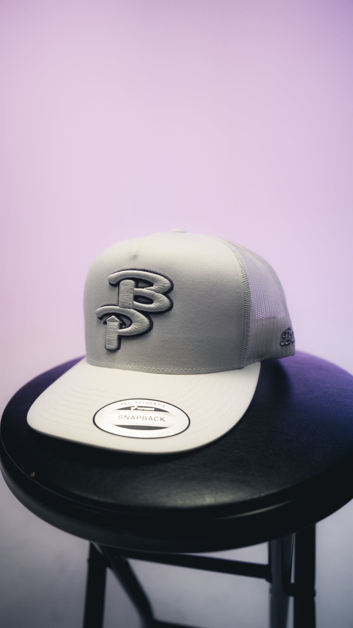 BAJO PERFIL WHITE/PURPLE CAP - Jobes Hats, LLC