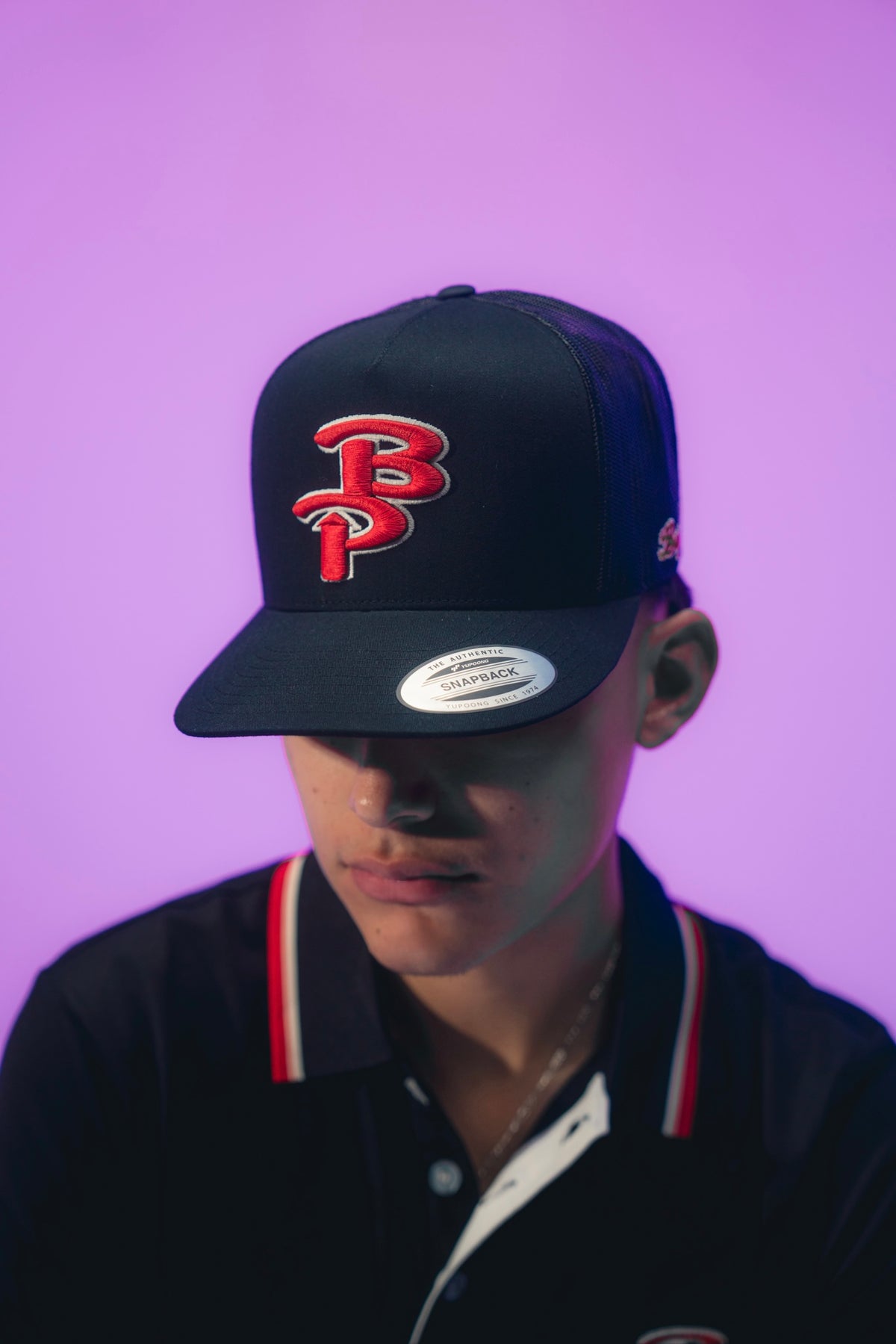 BAJO PERFIL BLACK/RED CAP - Jobes Hats, LLC