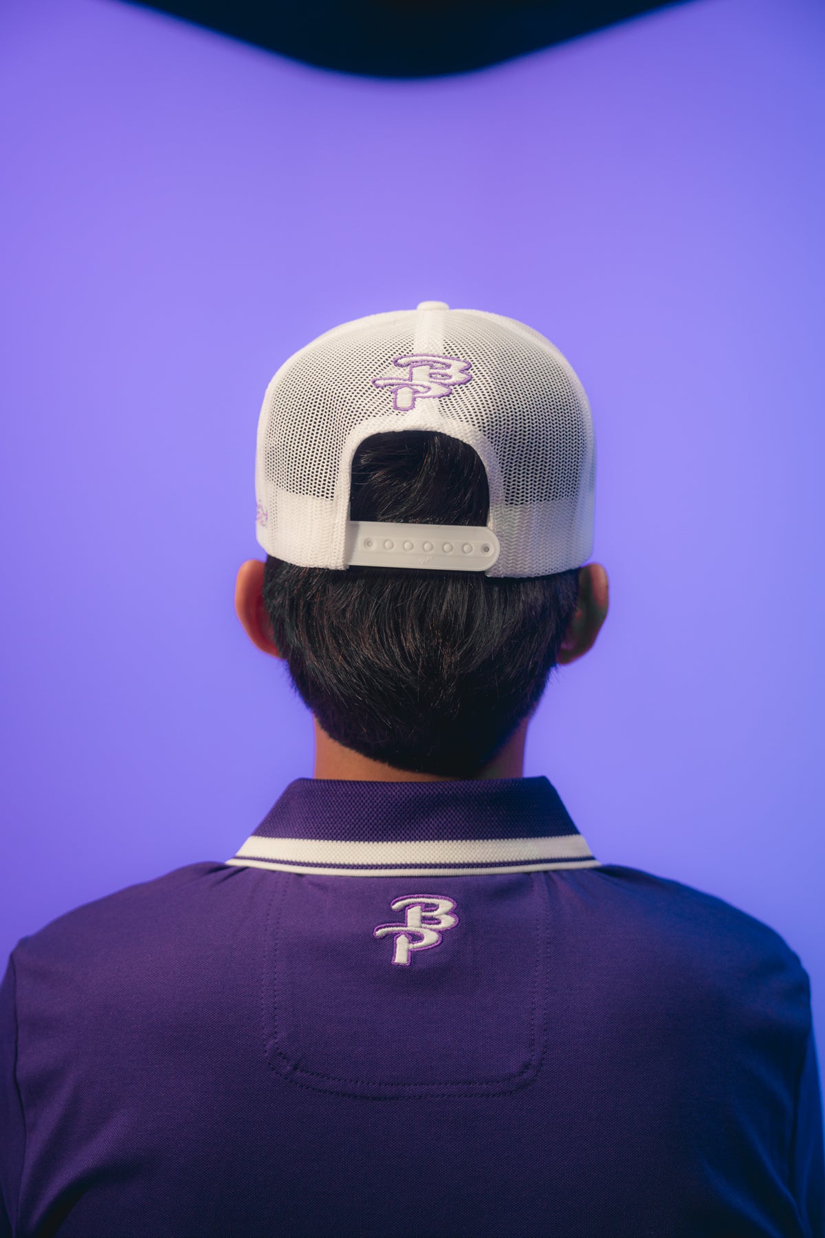 BAJO PERFIL PURPLE/WHITE POLO - Jobes Hats, LLC