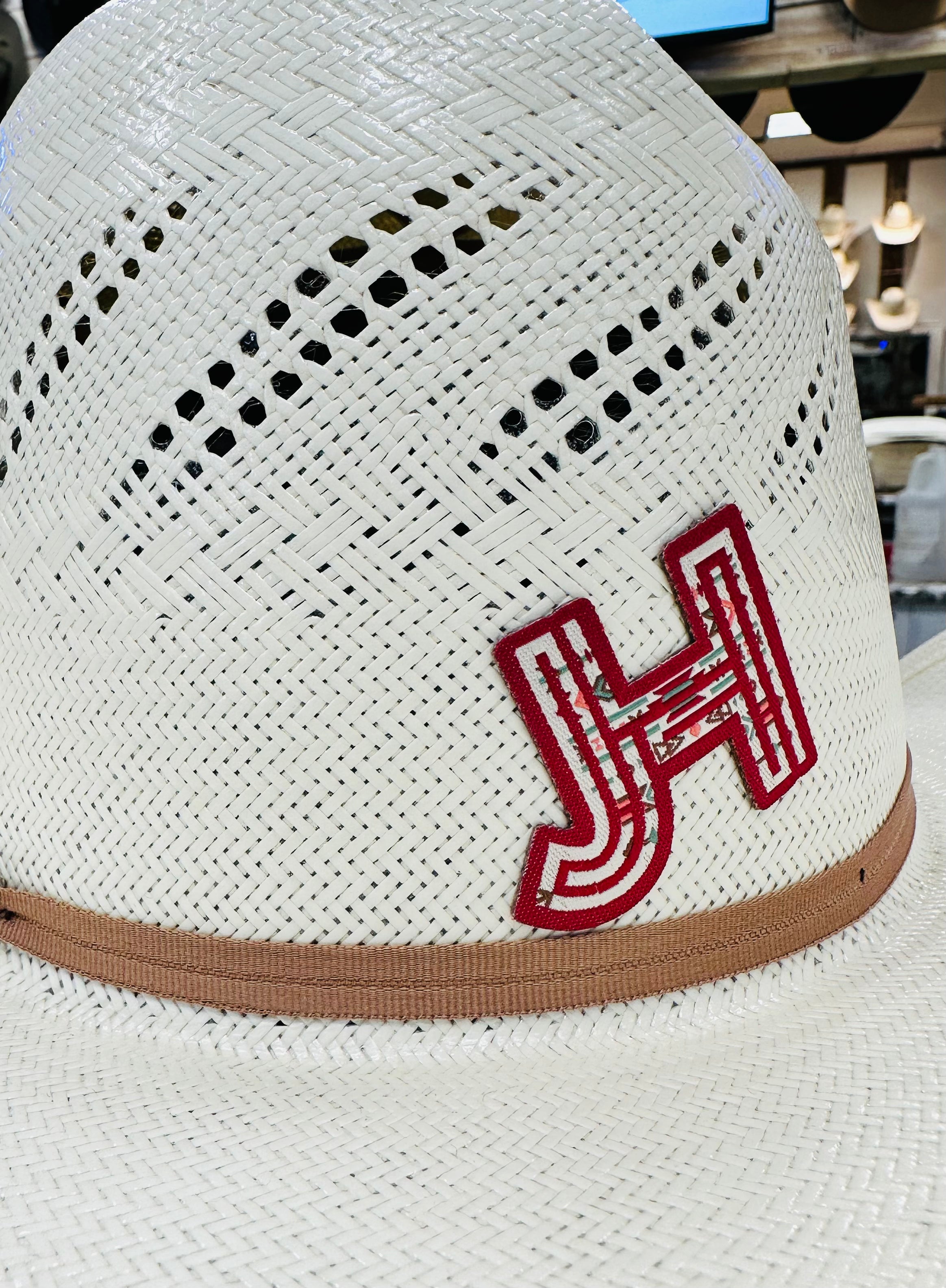 2023 Jobes Hats - patch/sticker - Aztec Sangria - Jobes Hats