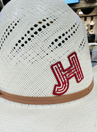 2023 Jobes Hats - patch/sticker - Aztec Sangria - Jobes Hats