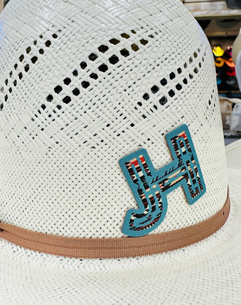 2023 Jobes Hats - patch/sticker -Aztec turquoise/Black - Jobes Hats