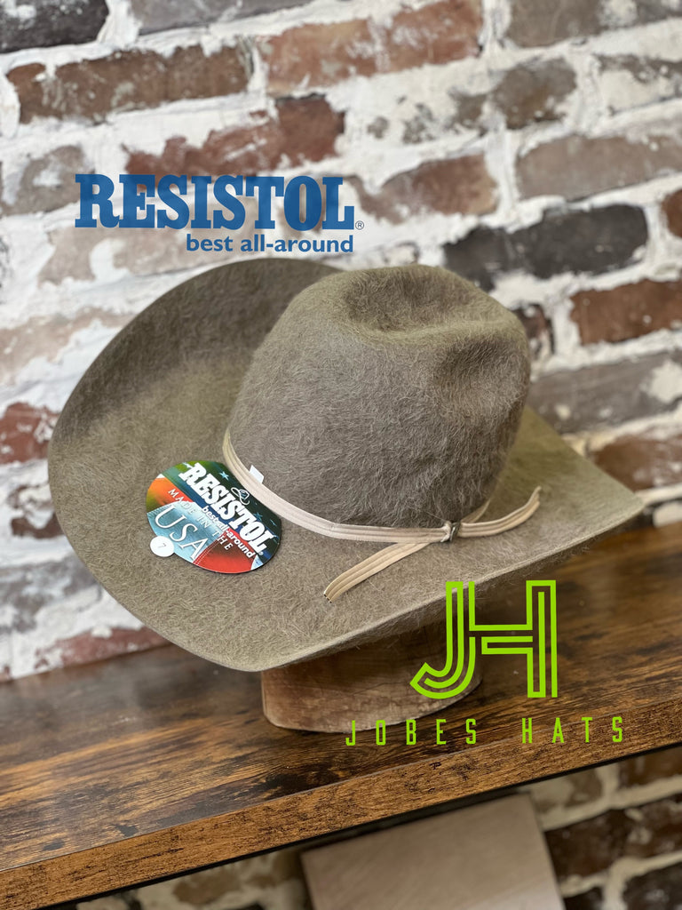 Resistol 8X Kodiak Grizzly 71 Stone 4”1/2 Brim - Jobes Hats