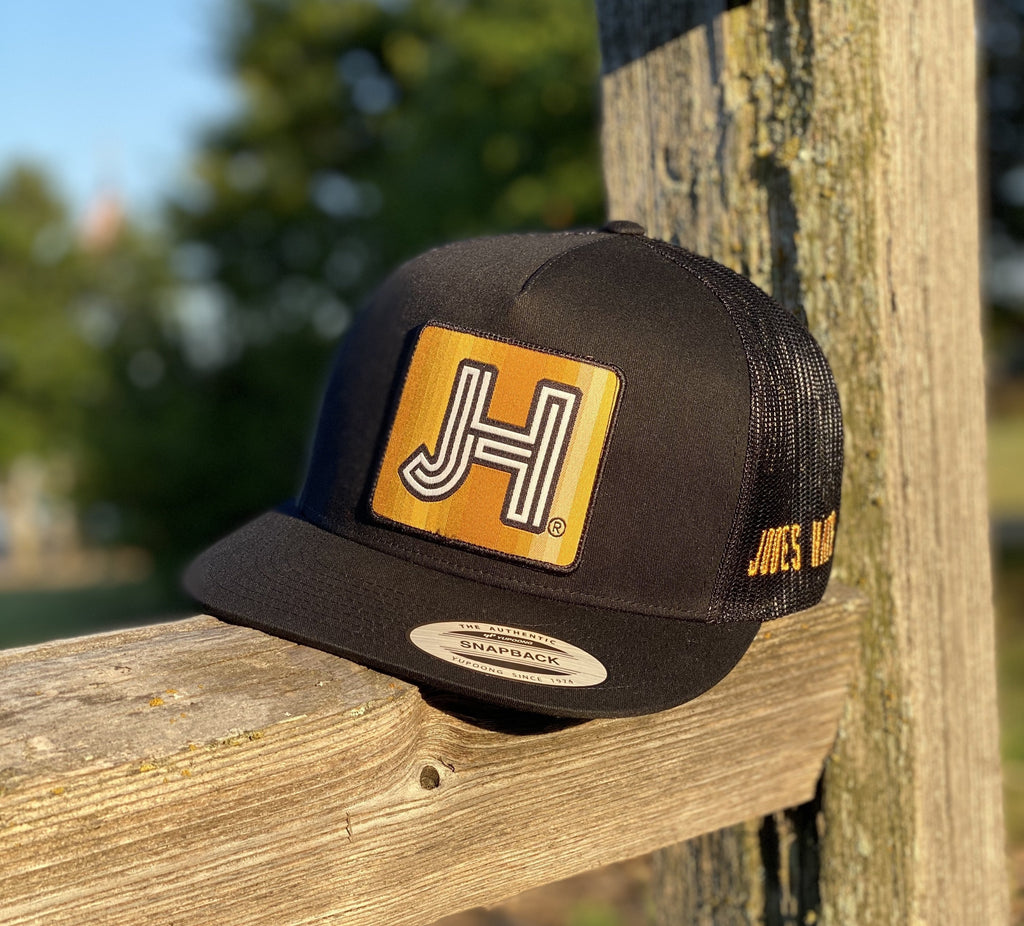 2020 Jobes Hats Trucker - All Black Dynamize JH patch - Jobes Hats