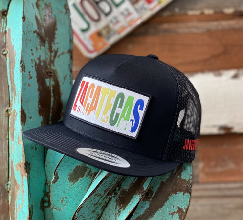 2020 Jobes Hats Trucker - All Black Zacatecas patch (Limited Edition) - Jobes Hats