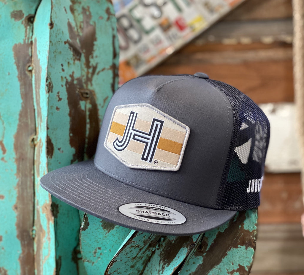 2020 Jobes Hats Trucker - All Gray Caramelo JH Patch (Limited Edition) - Jobes Hats