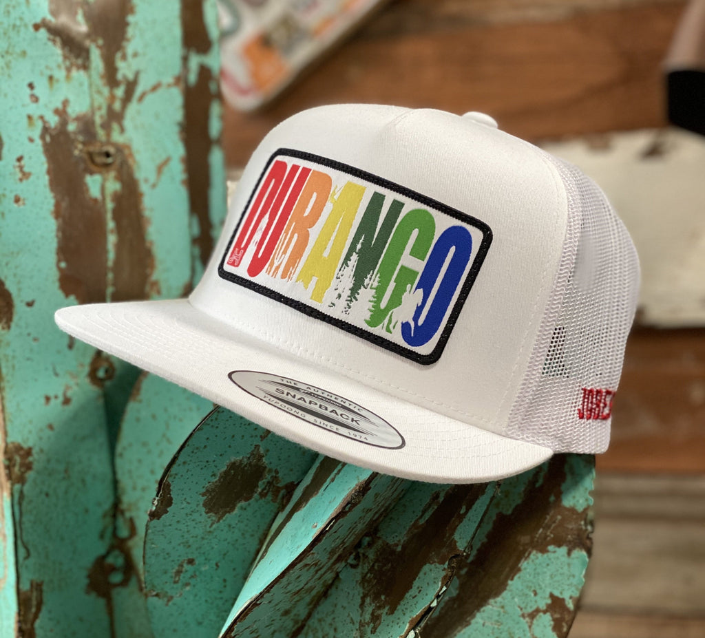 2020 Jobes Hats Trucker - All White Durango patch (Limited Edition) - Jobes Hats