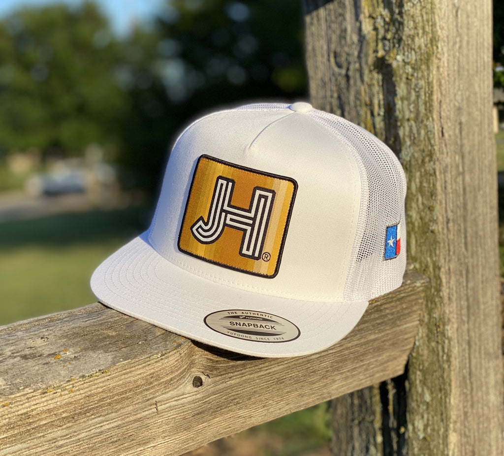 2020 Jobes Hats Trucker - All white Dynamize JH patch - Jobes Hats