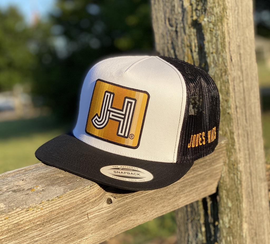 2020 Jobes Hats Trucker - White/Black Dynamize JH patch - Jobes Hats
