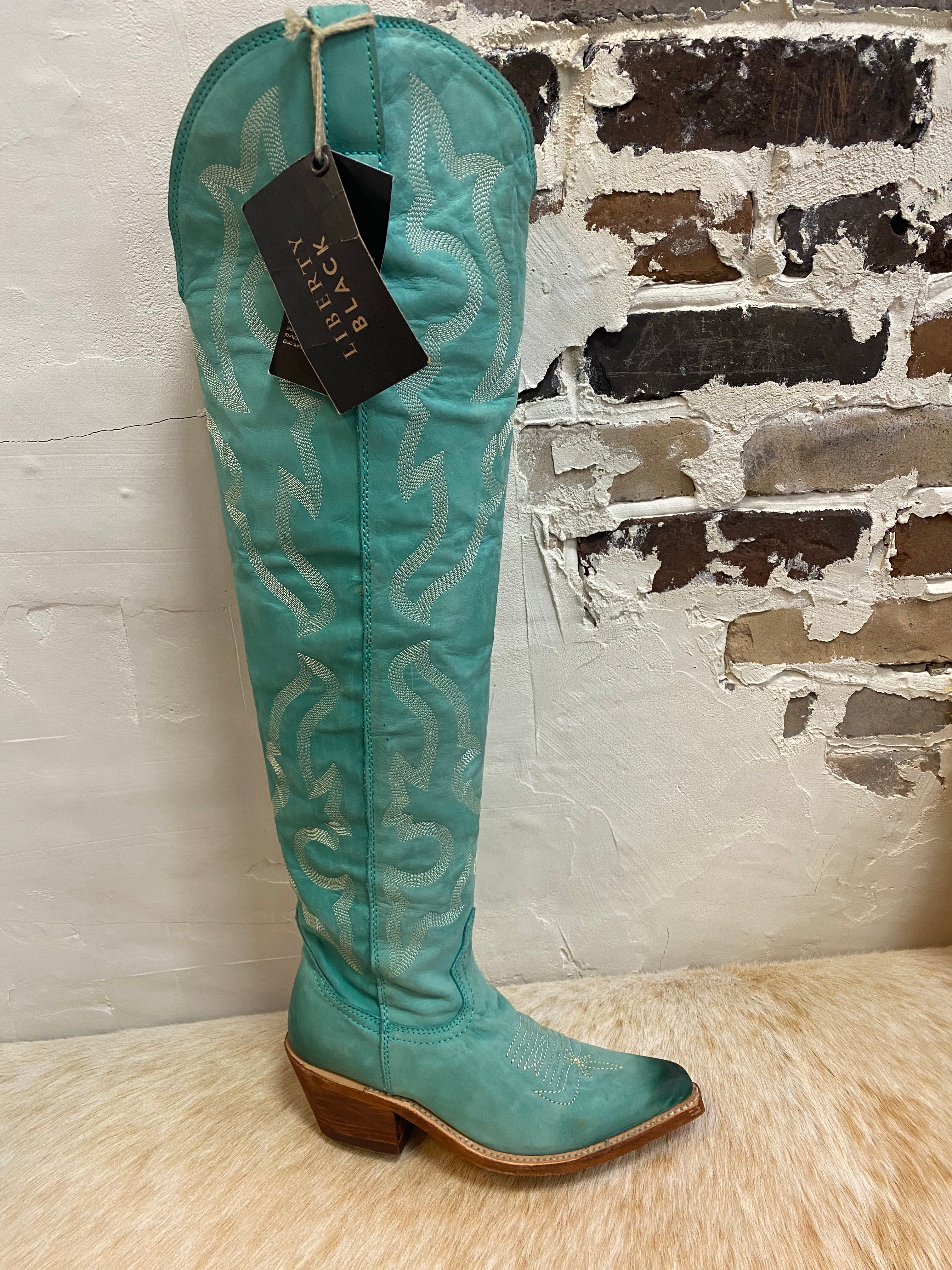 Liberty Black Allyssa Turqueza - Womens Boots - Jobes Hats