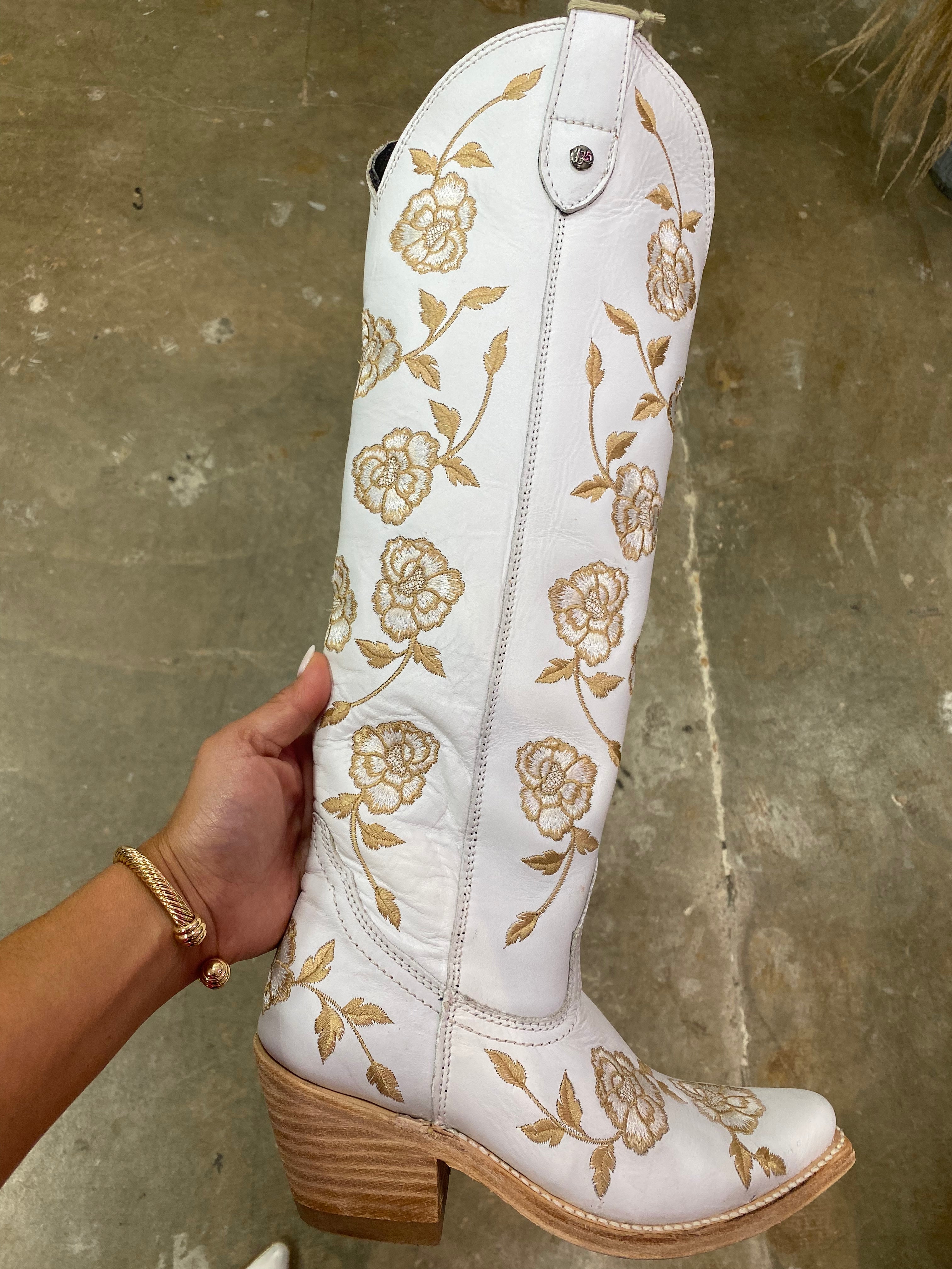 Liberty Black-Diana- Missouri Blanco- Womens Boots - Jobes Hats