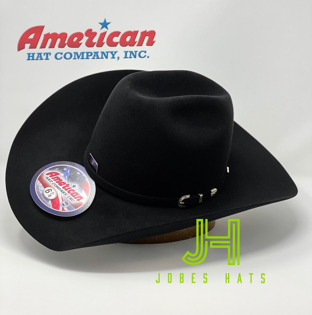 American Hat Co. 40X Black R/O 4" 1/4 Brim - Jobes Hats