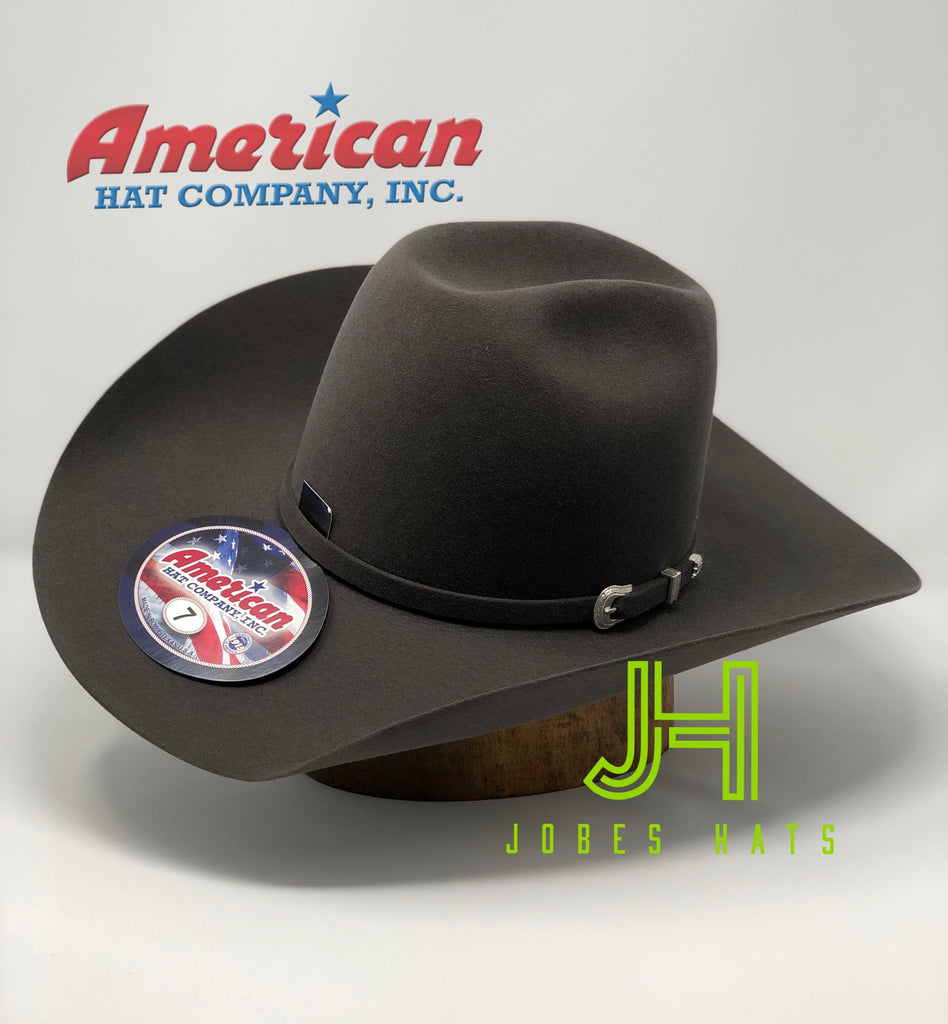 American Hat Co Felt 40X Steel 4" 1/4 Brim - Jobes Hats