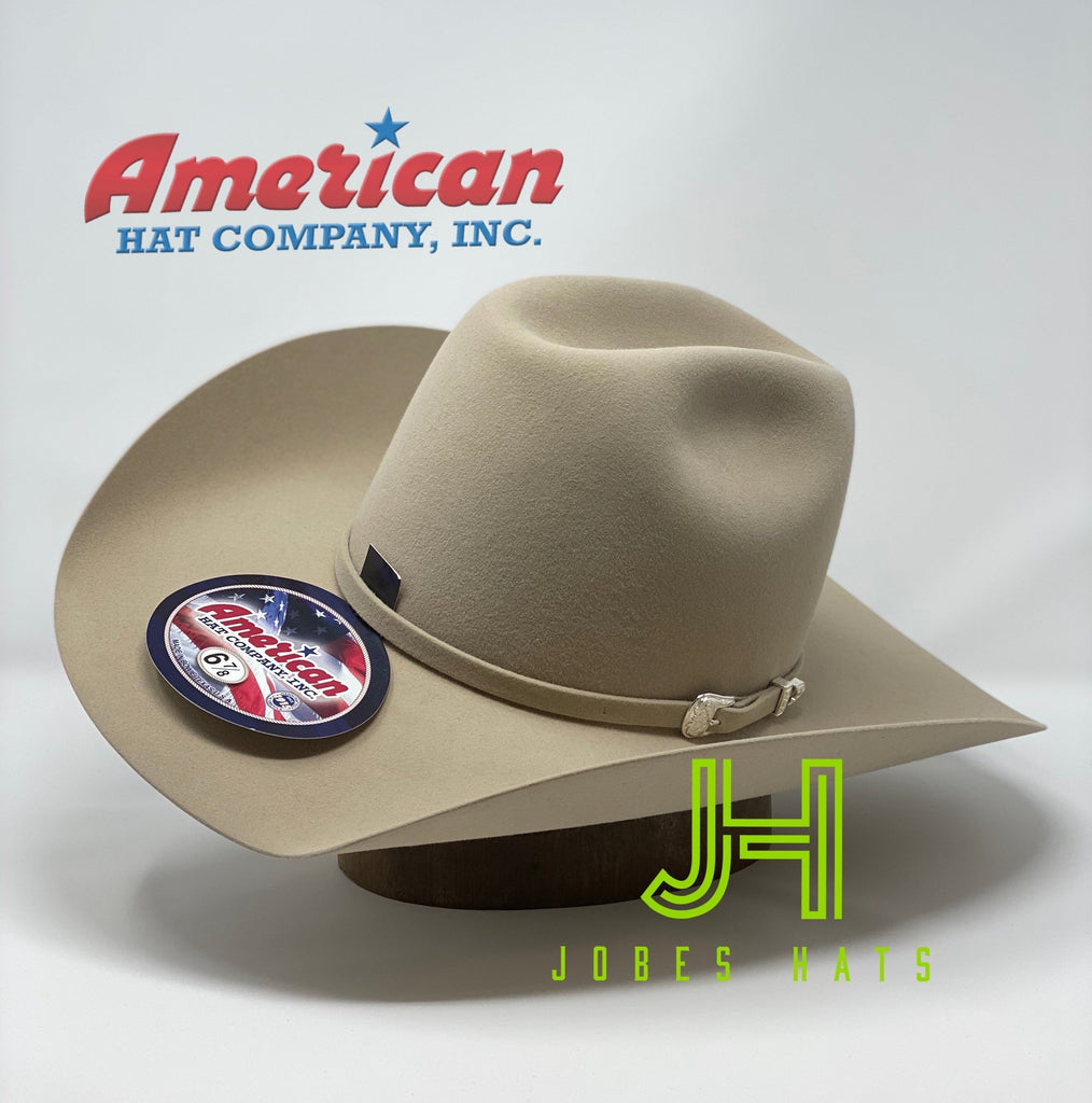 American Hat Co Felt 7X Silverbelly 4" 1/4 Brim - Jobes Hats