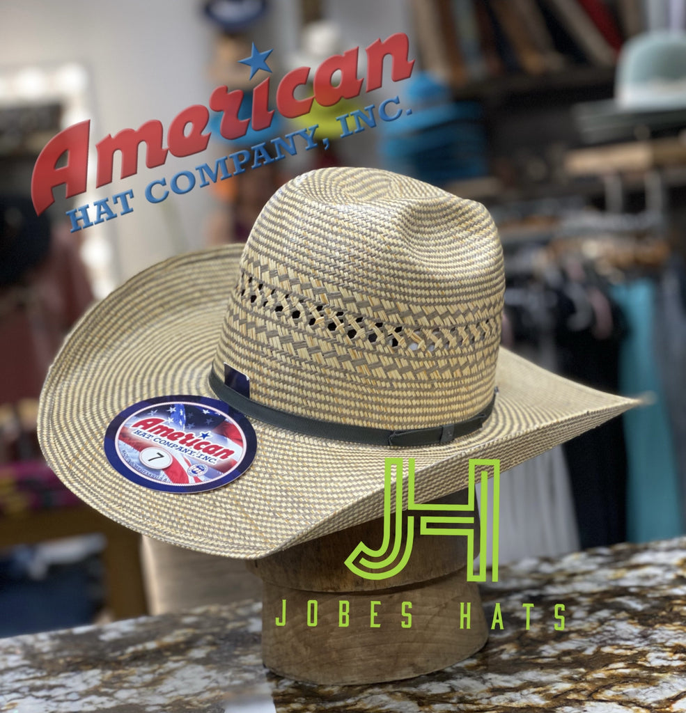American Hat Co. Straw #3200 R/O 4" 1/4 Brim-American Hat Co-Jobes Hats