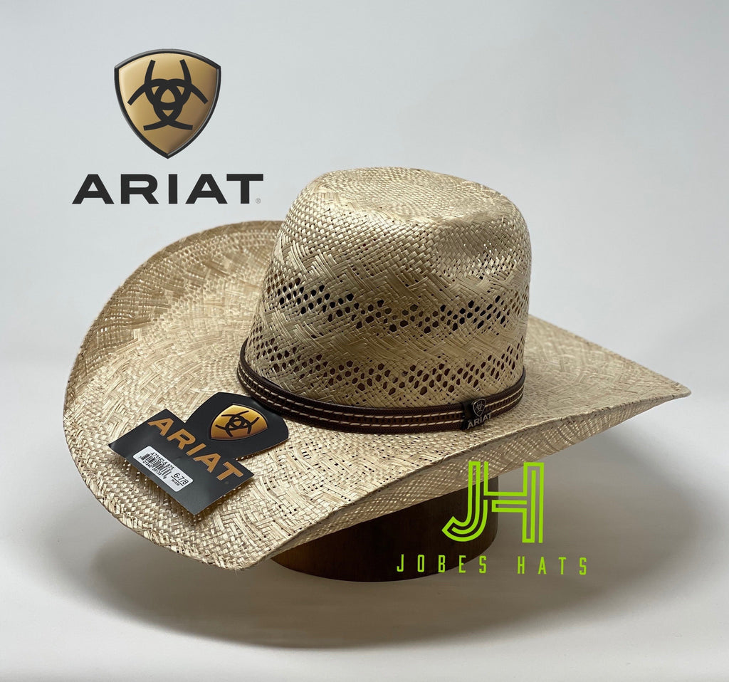 Ariat- Sisal- preshaped- 41/4 punchy cowboy - Jobes Hats