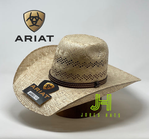 Ariat- Sisal- preshaped- 41/4 punchy cowboy - Jobes Hats