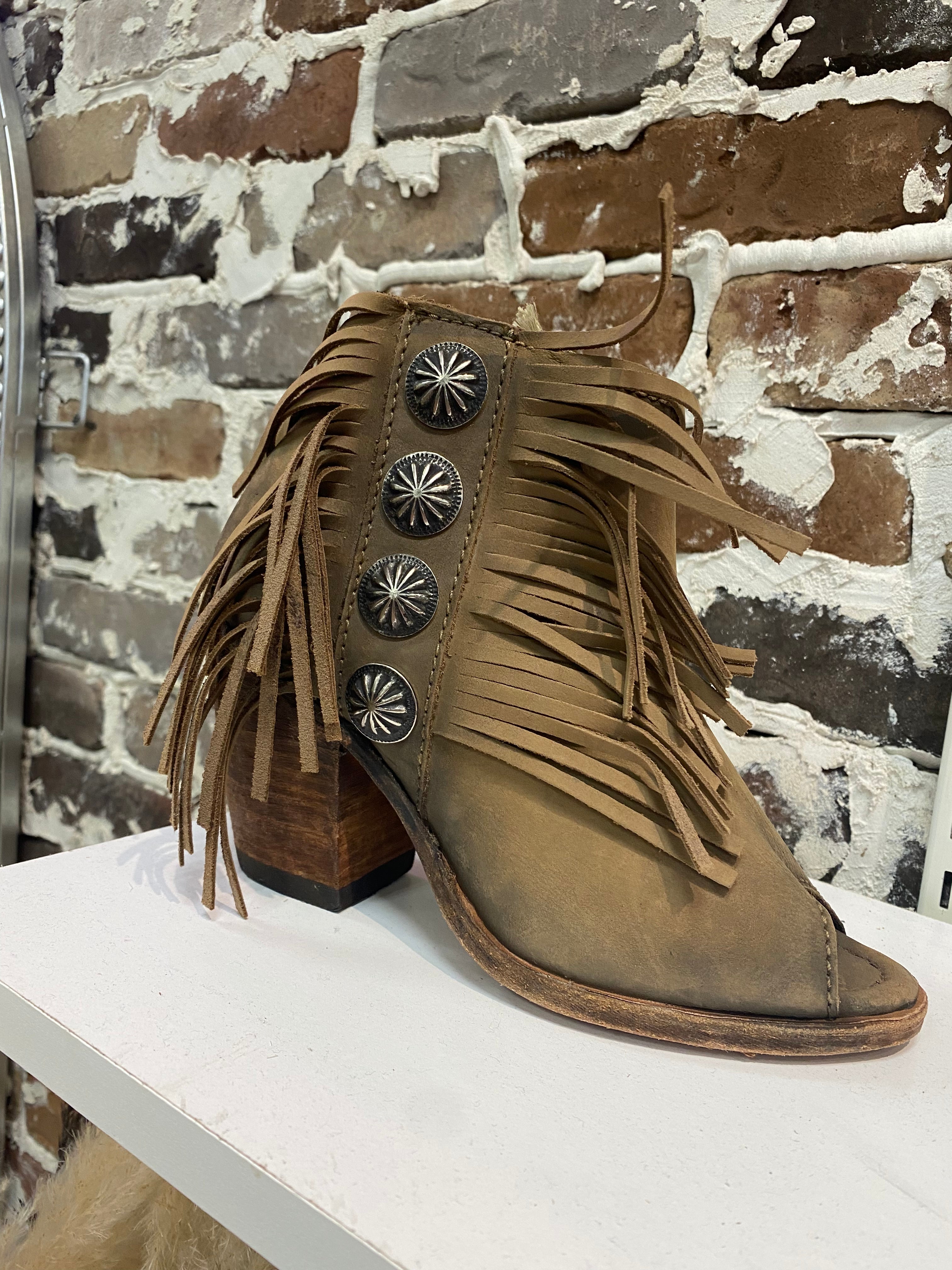 Liberty Black-Mindy- Vegas Taupe-Womens Boots - Jobes Hats