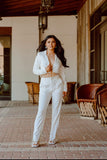 White Rodeo Bling Suit
