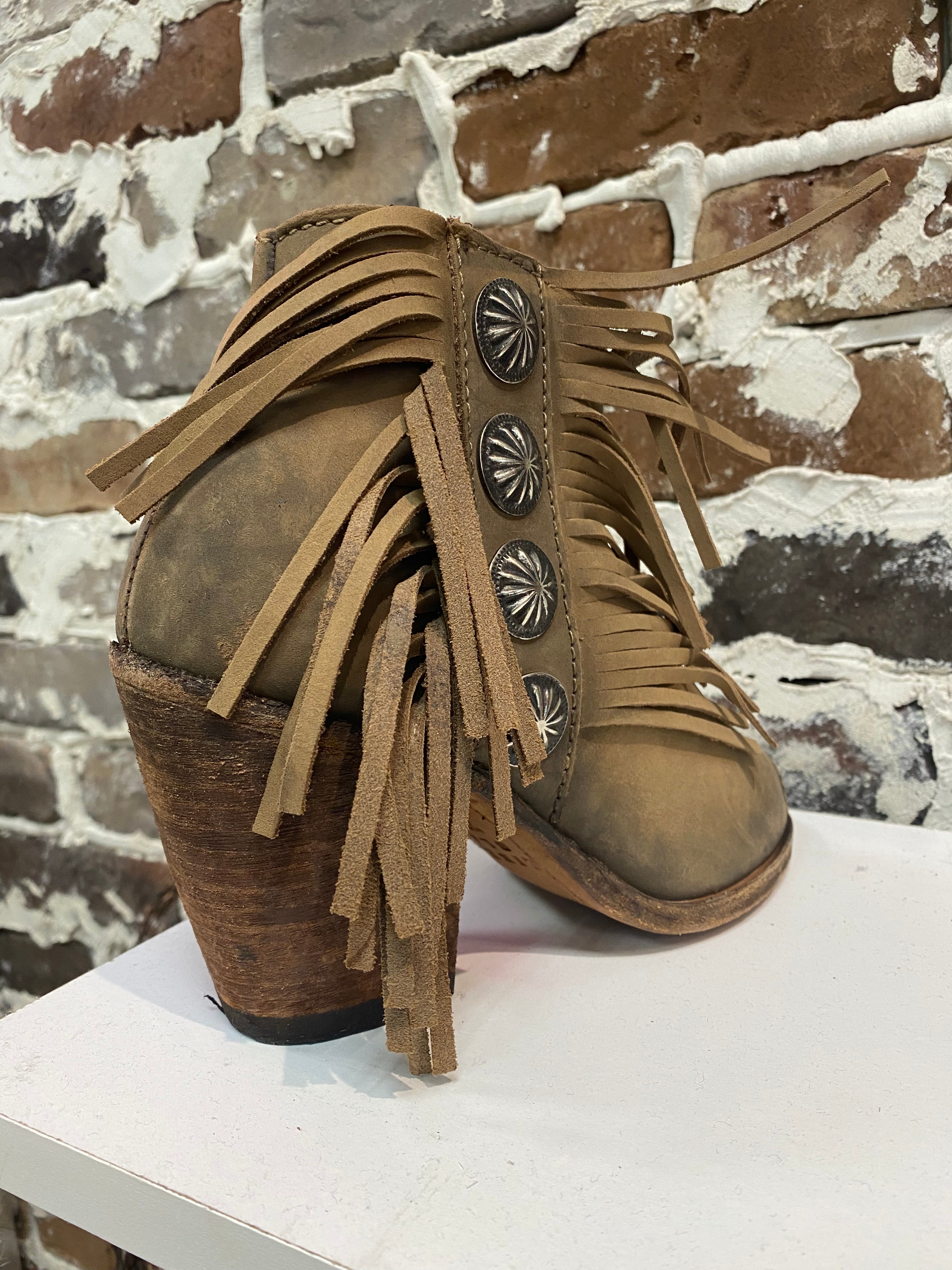 Liberty Black-Mindy- Vegas Taupe-Womens Boots - Jobes Hats