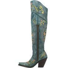 FLOWER CHILD LEATHER BOOT - Womens Boots-JH Boutique-Jobes Hats