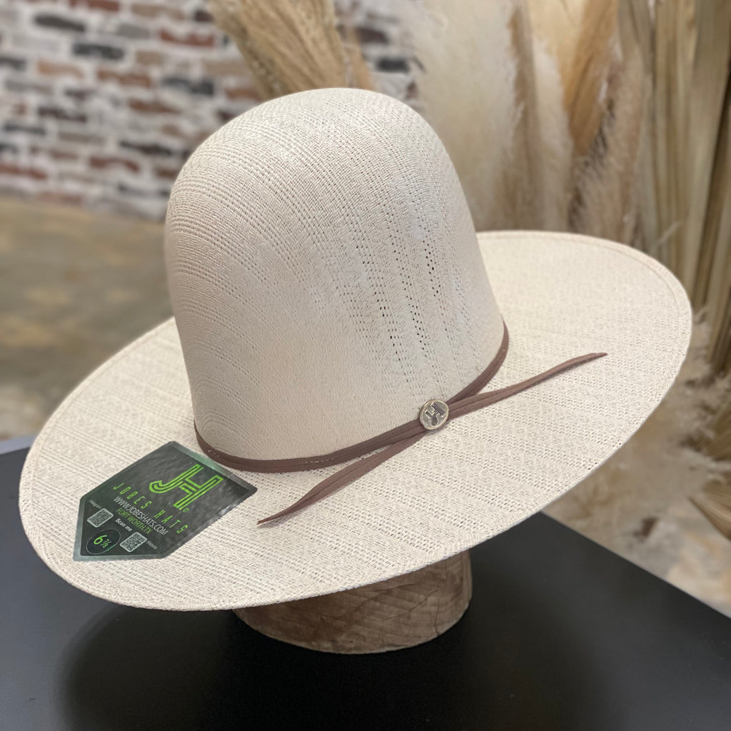 2022 JH Crema Open 7” Tall Crown 4”1/4 brim – Jobes Hats, LLC display picture 1