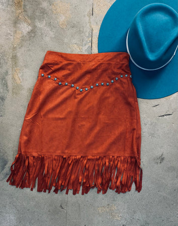 NEW! Marivel's Rust Skirt - Jobes Hats