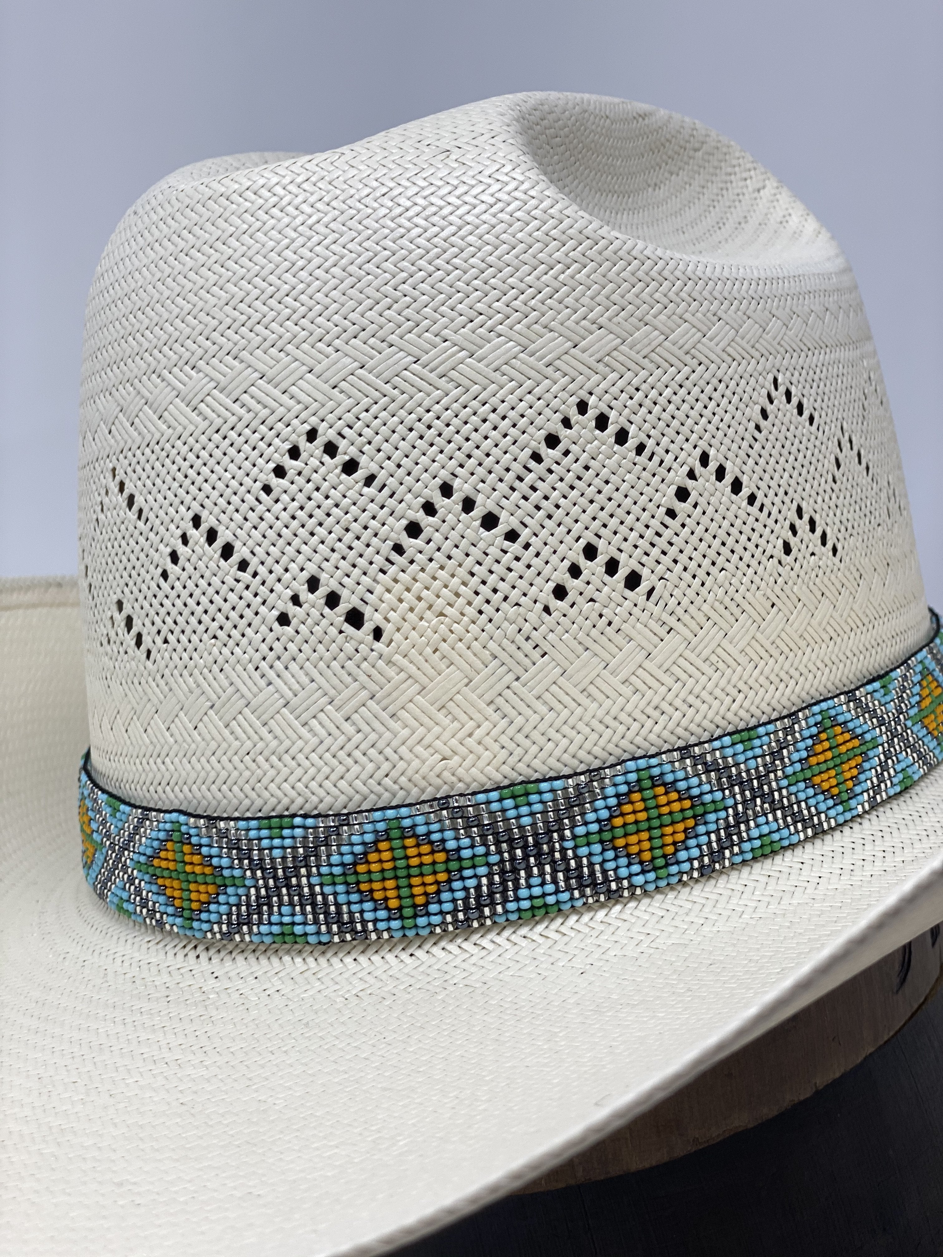 JH Handmade Beaded Hatband- #20 - Jobes Hats