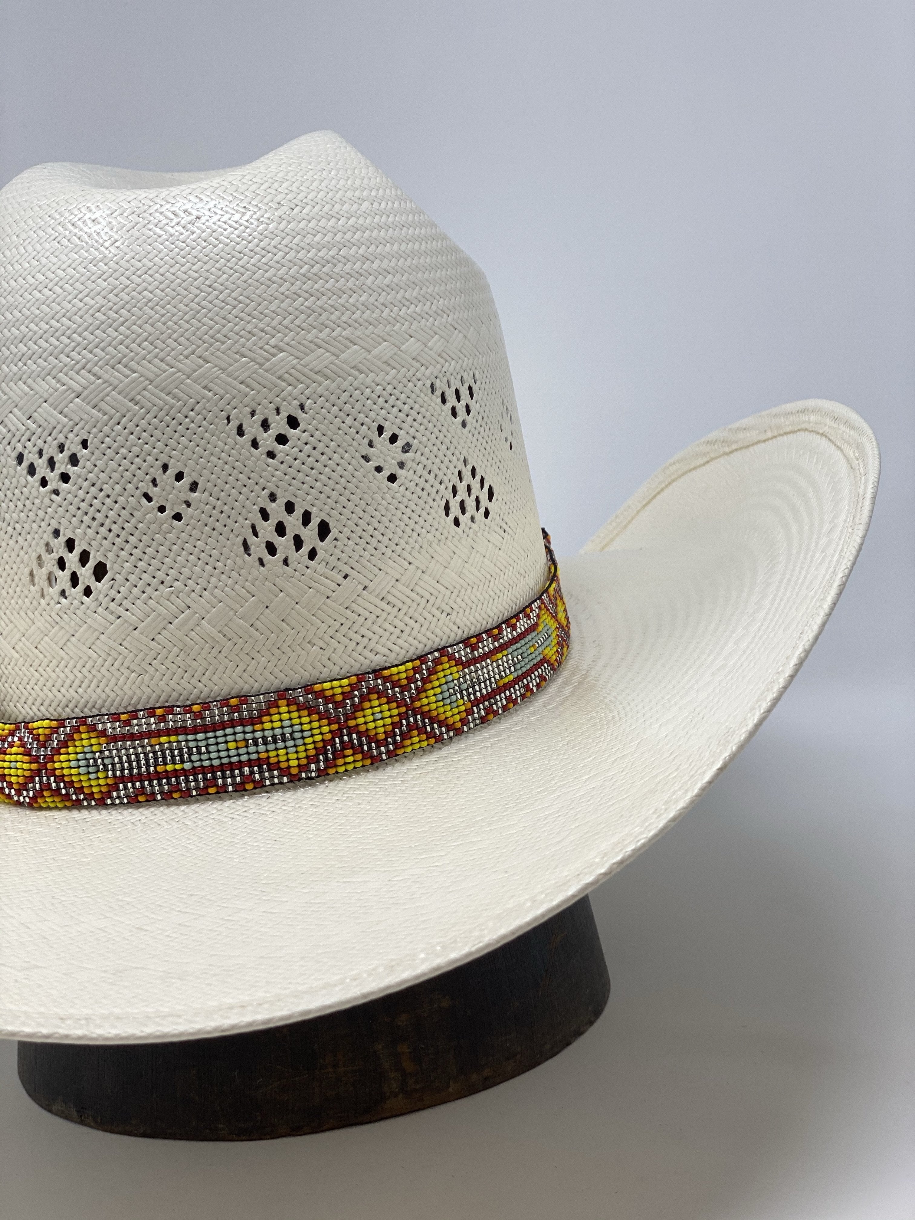 JH Handmade Beaded Hatband- #29 - Jobes Hats