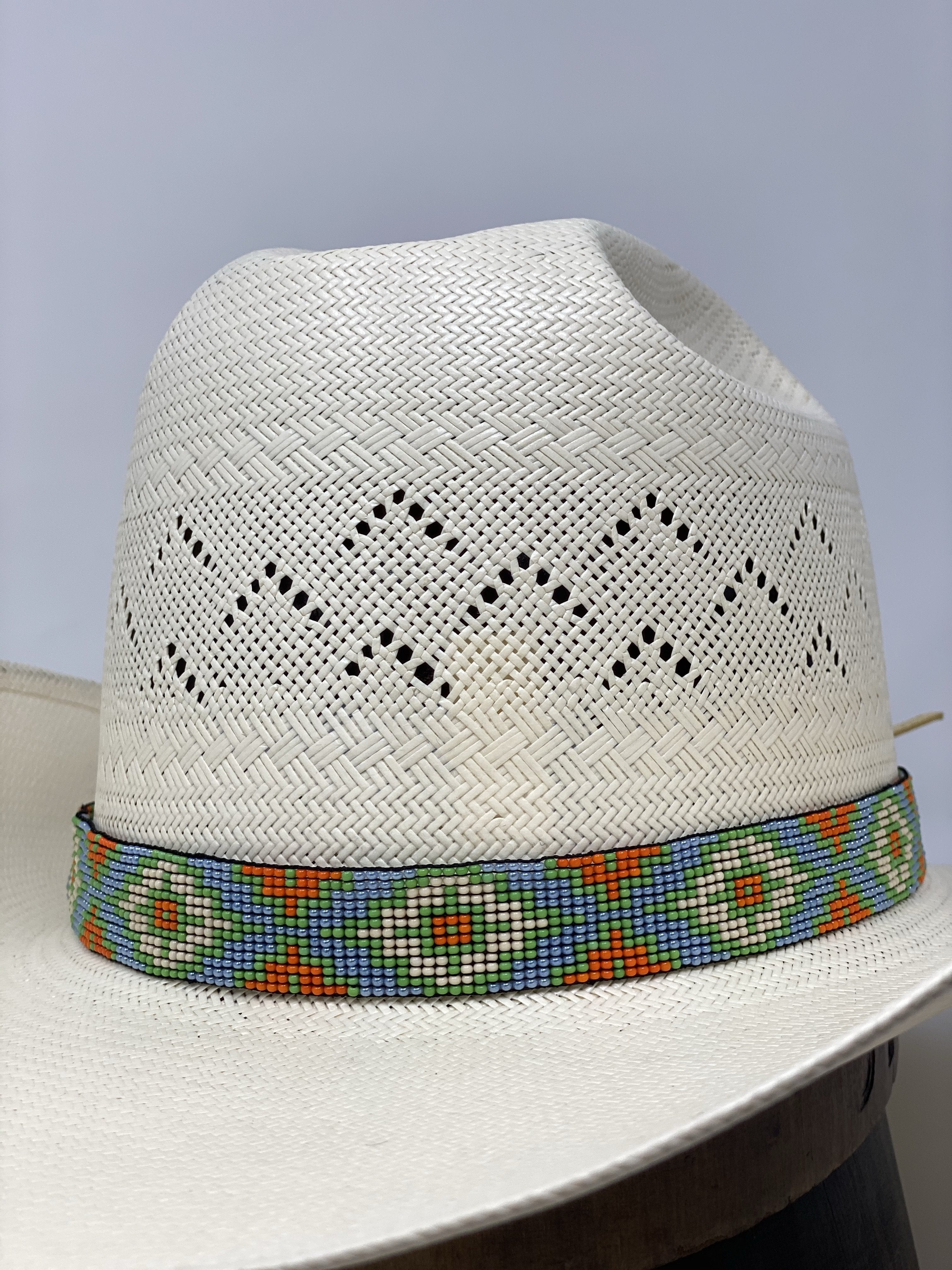 JH Handmade Beaded Hatband- #8 - Jobes Hats
