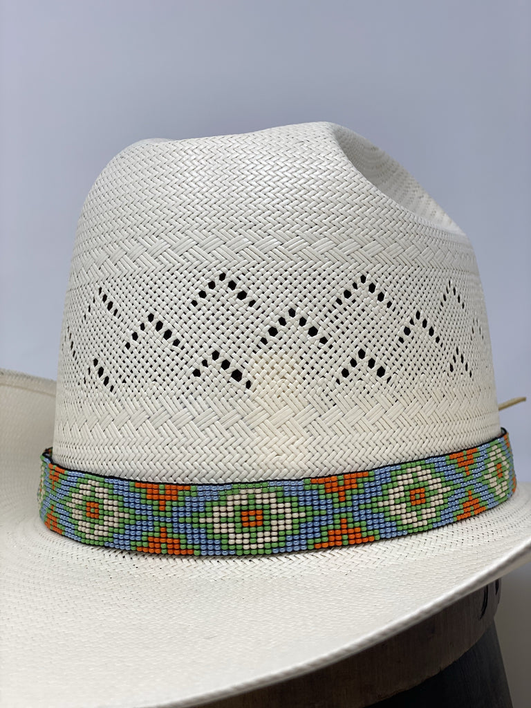 JH Handmade Beaded Hatband- #8 - Jobes Hats