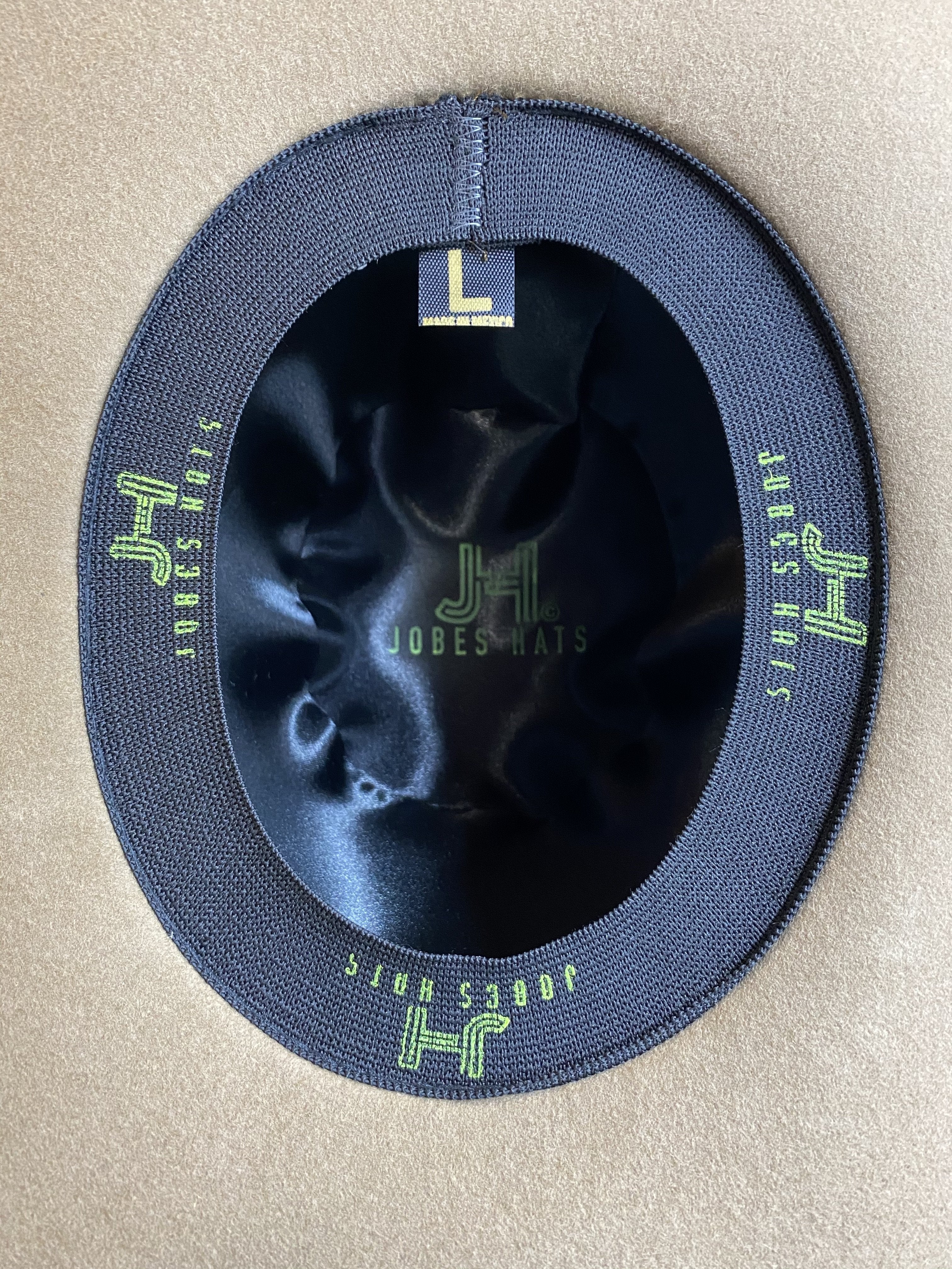 JH Kids Wool Felt “Black” 3”3/4 brim - Jobes Hats