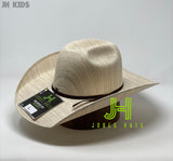 JH Kids Straw Hats- Arena(Lighter Brown Hatband)