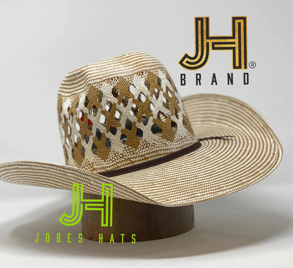 Jobes Hats Straw Hat “GOAT” 4”1/4 brim - Jobes Hats